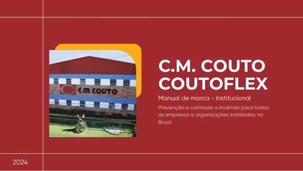 Capa do Brandbook CM Couto Coutoflex