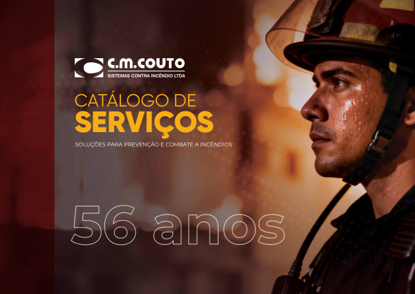 Capa do Catálogo de Serviços CM Couto