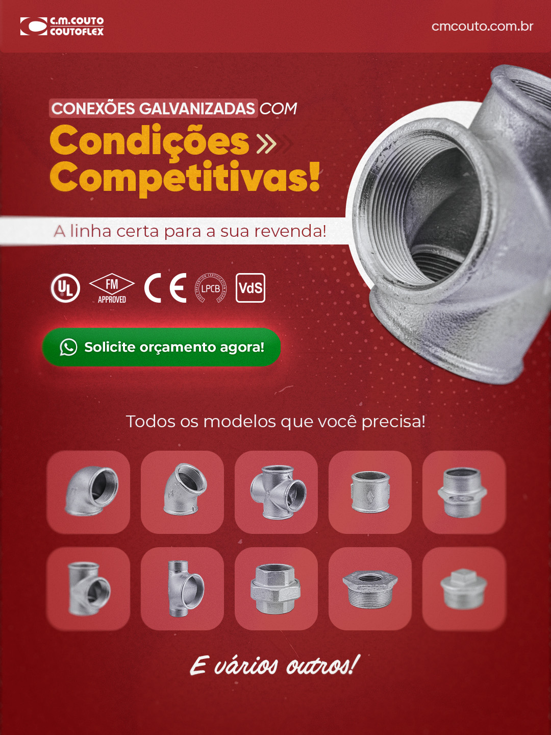 1 Produto Conexoes Galvanizadas