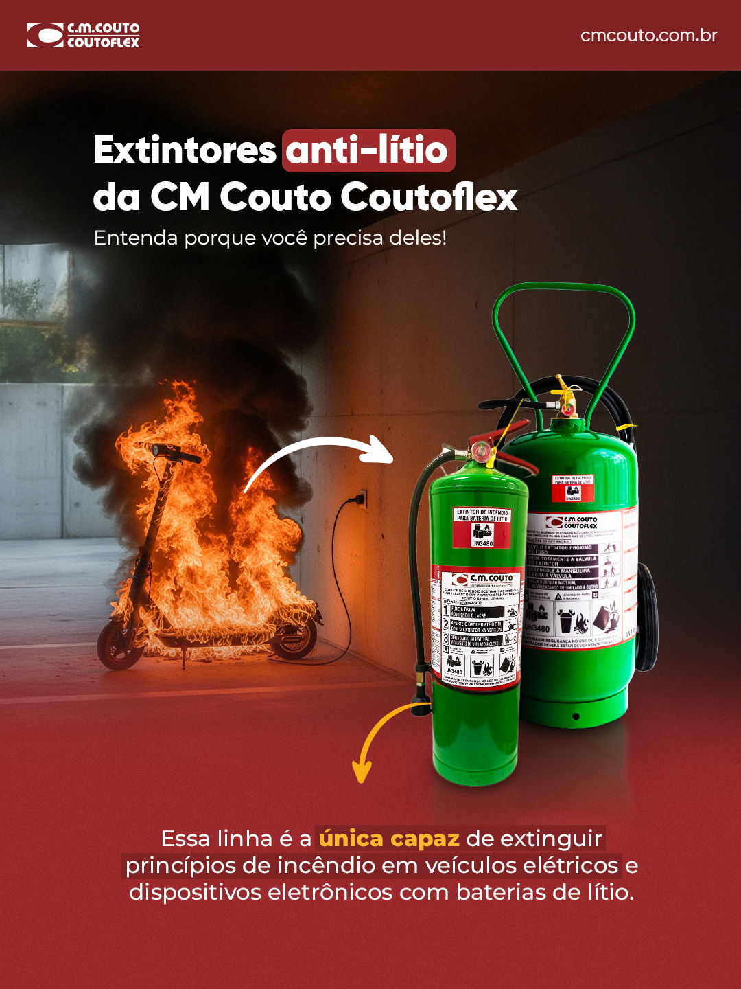 Extintores Litio
