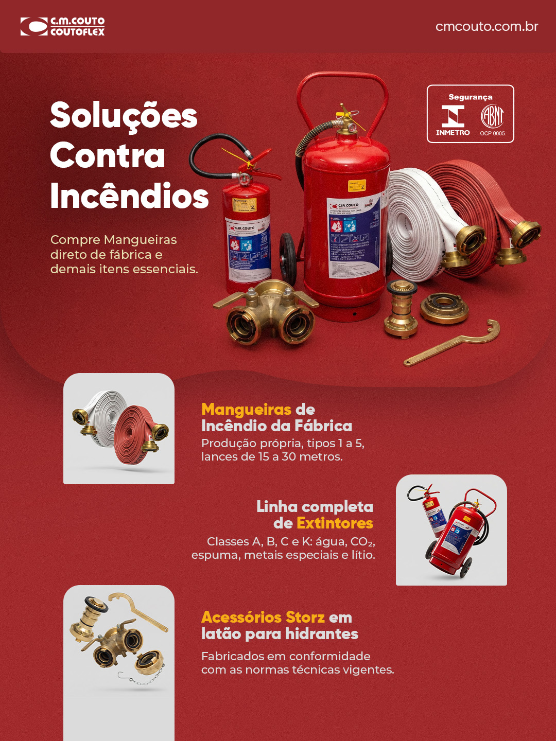 1 Produto Mangueiras Extintores Acessorios