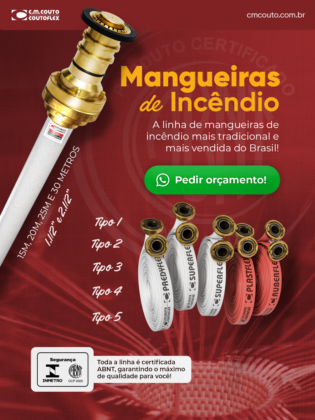 2 Produto Mangueiras Linha Completa