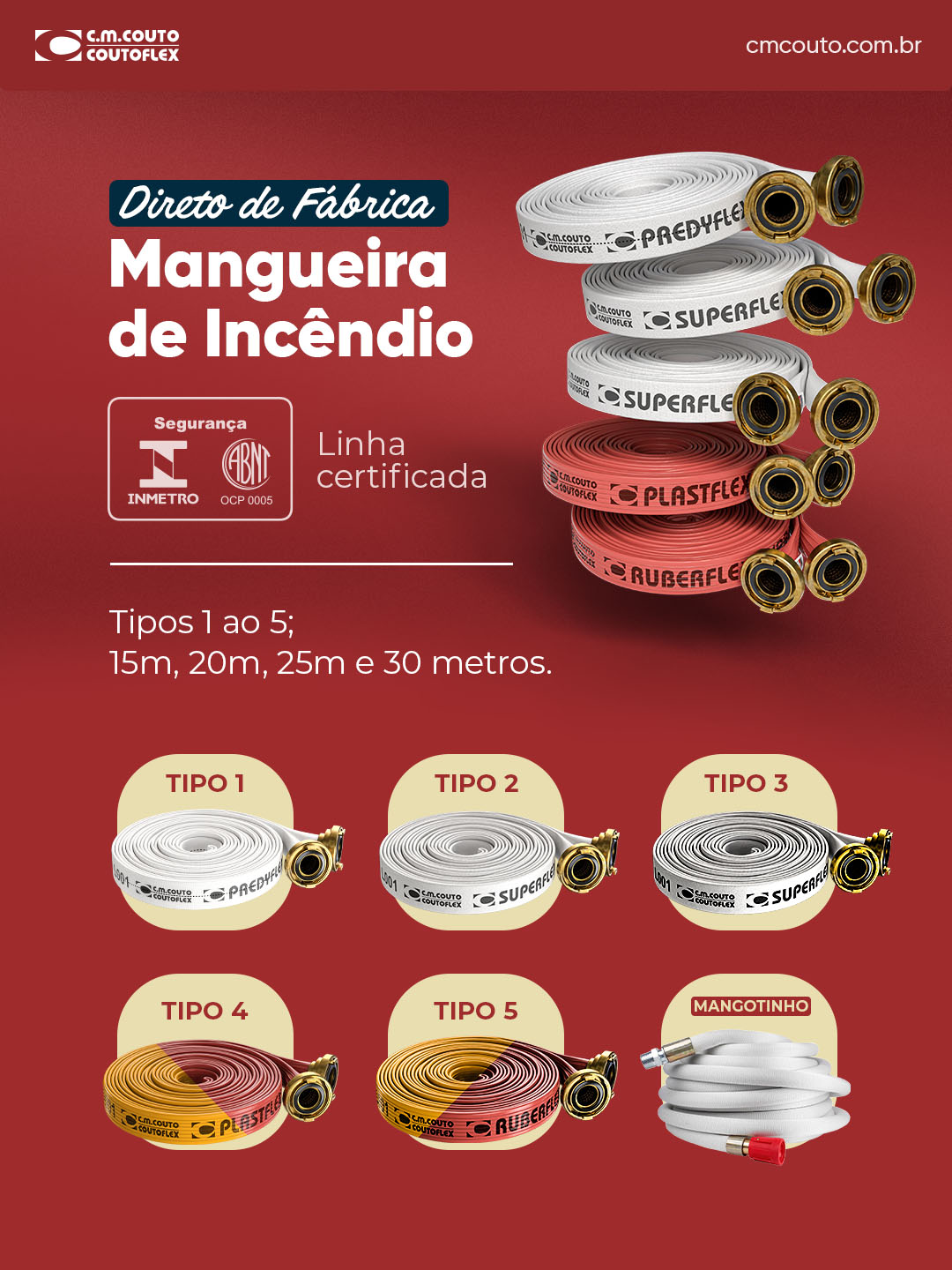 1 Produto Mangueiras Incendio