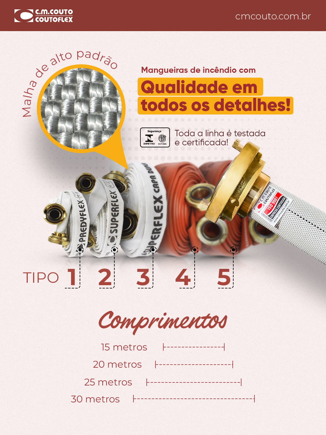Qualidade Mangueiras