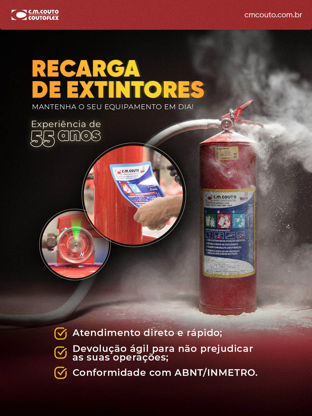 2 Servico Recarga Extintores