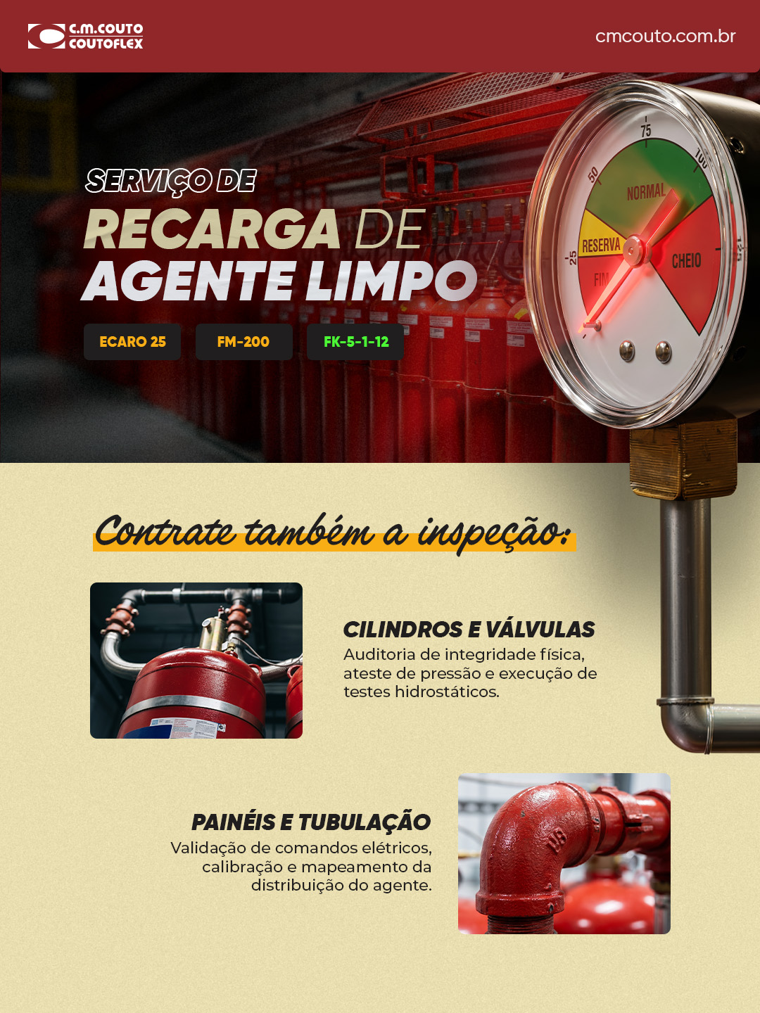7 Servico Recarga Agente Limpo