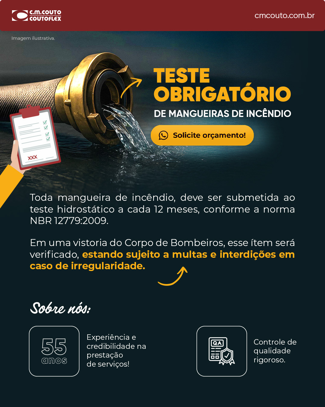 4 Servicoes Teste Mangueiras